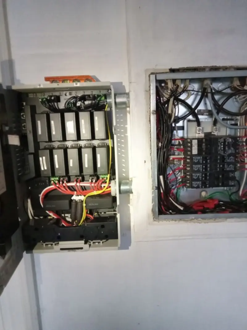 Electrical panel upgrade completed for Indoor Lighting Installation in Kennett